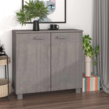 vidaXL Dressoir HAMAR 85x35x80 cm massief grenenhout honingbruin