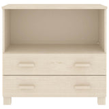 vidaXL Dressoir HAMAR 85x35x80 cm massief grenenhout honingbruin