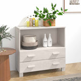 vidaXL Dressoir HAMAR 85x35x80 cm massief grenenhout honingbruin