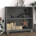 vidaXL Dressoir HAMAR 85x35x80 cm massief grenenhout honingbruin