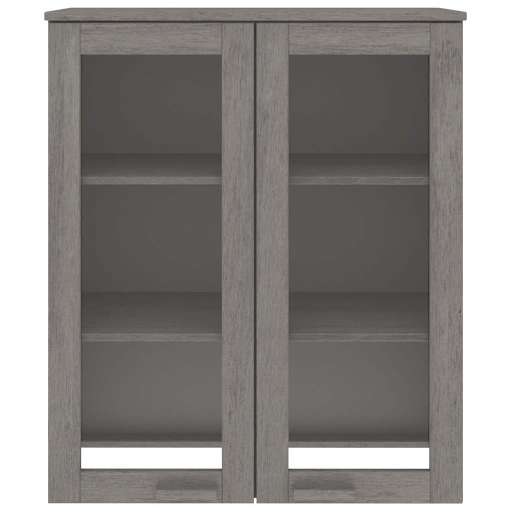 vidaXL Opzetkast HAMAR 85x35x100 cm massief grenenhout honingbruin