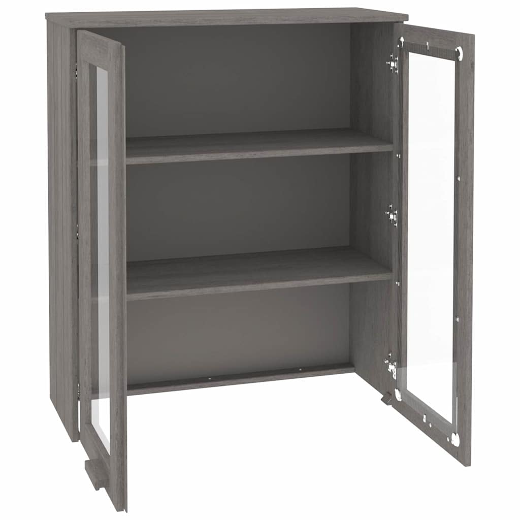 vidaXL Opzetkast HAMAR 85x35x100 cm massief grenenhout honingbruin