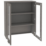 vidaXL Opzetkast HAMAR 85x35x100 cm massief grenenhout honingbruin
