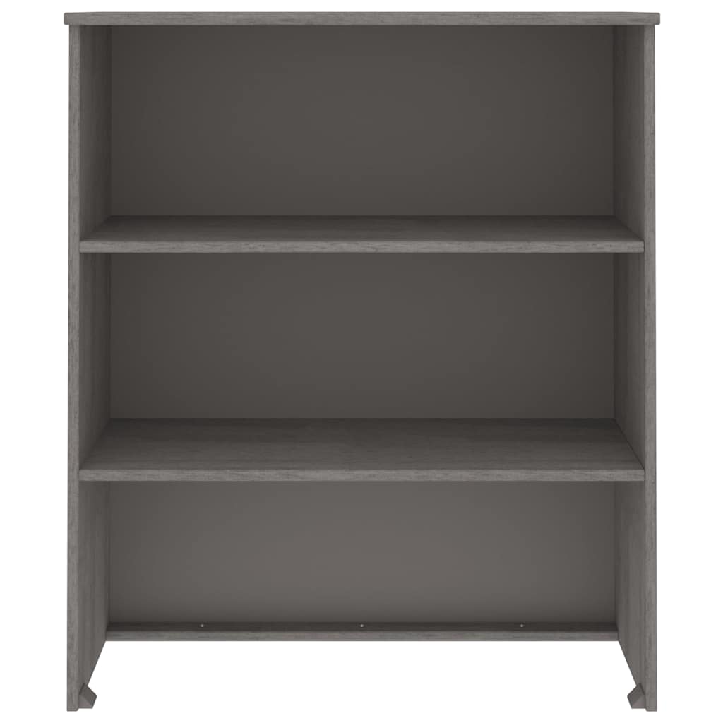 vidaXL Opzetkast HAMAR 85x35x100 cm massief grenenhout honingbruin