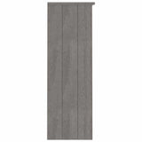 vidaXL Opzetkast HAMAR 85x35x100 cm massief grenenhout honingbruin