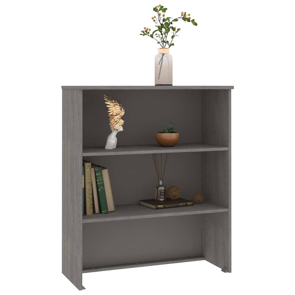 vidaXL Opzetkast HAMAR 85x35x100 cm massief grenenhout honingbruin