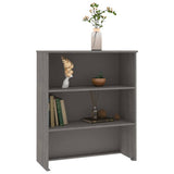 vidaXL Opzetkast HAMAR 85x35x100 cm massief grenenhout honingbruin