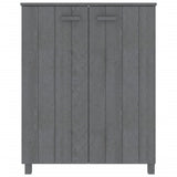 vidaXL Schoenenkast HAMAR 85x40x108 cm massief grenenhout honingbruin