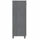 vidaXL Schoenenkast HAMAR 85x40x108 cm massief grenenhout honingbruin