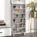 vidaXL Cd-kast HAMAR 45x18x100 cm massief grenenhout honingbruin
