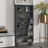 vidaXL Cd-kast HAMAR 45x18x100 cm massief grenenhout honingbruin