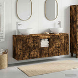 vidaXL Badkamerkast set 3 st Wit 49,5 x 35 x 63 cm Bewerkt hout