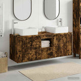 vidaXL Badkamerkast set 3 st Wit 49,5 x 41 x 63 cm Bewerkt hout