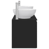vidaXL Badkamerkast set 3 st Wit 49,5 x 44,5 x 65 cm Bewerkt hout