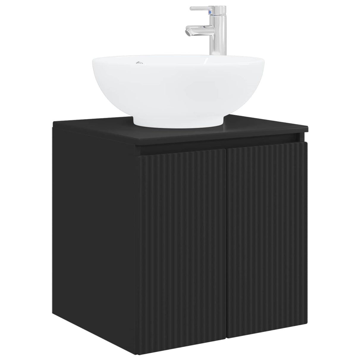 vidaXL Badkamerkast set 3 st Wit 49,5 x 44,5 x 65 cm Bewerkt hout