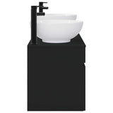 vidaXL Badkamerkast set 3 st Wit 49 x 44,5 x 66,5 cm Bewerkt hout