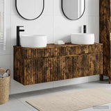 vidaXL Badkamerkast set 3 st Wit 49 x 44,5 x 66 cm Bewerkt hout