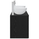 vidaXL Badkamerkast set 3 st Wit 49,5 x 41 x 64,5 cm Bewerkt hout