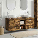vidaXL Badkamerkast set 3 st Wit 49,5 x 41 x 64,5 cm Bewerkt hout