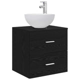 vidaXL Badkamerkast set 3 st Wit 49,5 x 41 x 64,5 cm Bewerkt hout