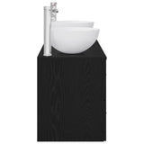 vidaXL Badkamerkast set 3 st Wit 49,5 x 41 x 64,5 cm Bewerkt hout
