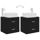 vidaXL Badkamerkast set 3 st Wit 49,5 x 41 x 63 cm Bewerkt hout