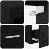vidaXL Badkamerkast set 3 st Wit 49,5 x 41 x 63 cm Bewerkt hout