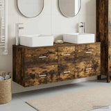 vidaXL Badkamerkast set 3 st Wit 49,5 x 41 x 63 cm Bewerkt hout