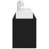vidaXL Badkamerkast set 3 st Wit 49,5 x 41 x 62,5 cm Bewerkt hout