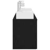 vidaXL Badkamerkast set 3 st Wit 49,5 x 41 x 62,5 cm Bewerkt hout