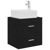 vidaXL Badkamerkast set 3 st Wit 53 x 34,5 x 63 cm Bewerkt hout
