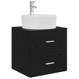 vidaXL Badkamerkast set 3 st Wit 62,5 x 44,5 x 50 cm Bewerkt hout