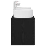 vidaXL Badkamerkast set 3 st Wit 49,5 x 44,5 x 65 cm Bewerkt hout