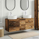 vidaXL Badkamermeubel Set 3 st Wit 49,5 x 44,5 x 65 cm Bewerkt hout