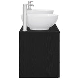 vidaXL Bathroom Furniture Set 3 pcs White 49.5 x 44.5 x 65 cm Engineered Wood