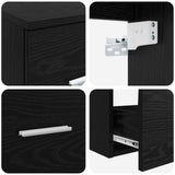 vidaXL Bathroom Furniture Set 3 pcs White 49.5 x 44.5 x 65 cm Engineered Wood