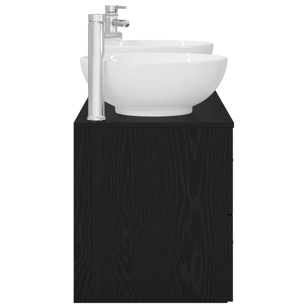 vidaXL Badkamermeubel Set 3 st Wit 49,5 x 44,5 x 65 cm Bewerkt hout
