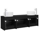 vidaXL Badkamermeubel Set 3 st Wit 49,5 x 44,5 x 66 cm Bewerkt hout