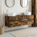vidaXL Badkamermeubel Set 3 st Wit 49,5 x 44,5 x 66 cm Bewerkt hout