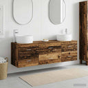 vidaXL Badkamermeubel Set 3 st Wit 49,5 x 44,5 x 66 cm Bewerkt hout