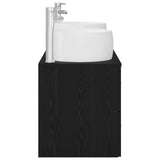 vidaXL Bathroom Furniture Set 3 pcs White 49.5 x 44.5 x 66 cm Engineered Wood