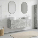 vidaXL Badkamermeubel Set 3 st Wit 49,5 x 44,5 x 65,5 cm Bewerkt hout