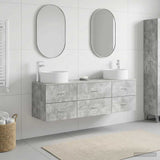 vidaXL Badkamermeubel Set 3 st Wit 49,5 x 44,5 x 65,5 cm Bewerkt hout