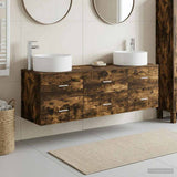 vidaXL Badkamermeubel Set 3 st Wit 49,5 x 44,5 x 65,5 cm Bewerkt hout