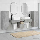 vidaXL Badkamermeubel Set 5 st Wit 33 x 34,5 x 100 cm Bewerkt hout