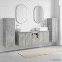 vidaXL Bathroom Furniture Set 5 pcs White 33 x 34.5 x 100 cm Engineered Wood