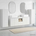 vidaXL Bathroom Furniture Set 5 pcs White 33 x 34.5 x 100 cm Engineered Wood