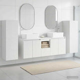 vidaXL Bathroom Furniture Set 5 pcs White 33 x 34.5 x 100 cm Engineered Wood