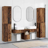 vidaXL Bathroom Furniture Set 5 pcs White 33 x 34.5 x 160 cm Engineered Wood