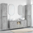 vidaXL Badkamermeubel Set 5 st Wit 33 x 34,5 x 160 cm Bewerkt hout